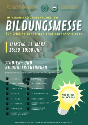 Read more about the article Bildungsmesse für SchülerInnen und Studieninteressierte